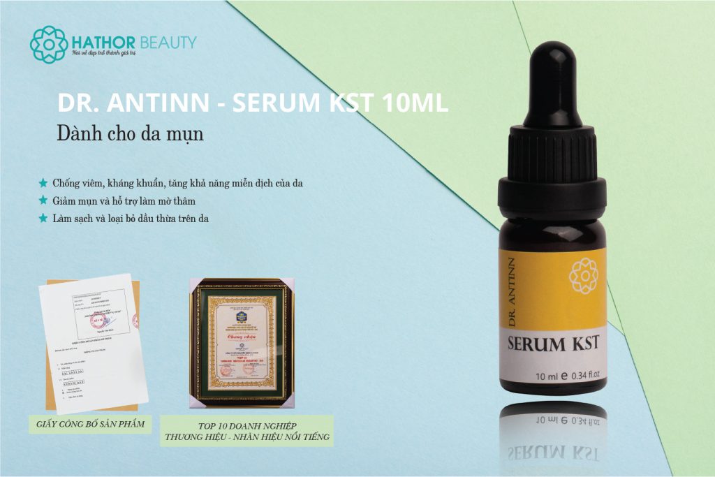 Serum KST - Chăm sóc da mụn - Dr. Antinn - Hathor Beauty - 10ml