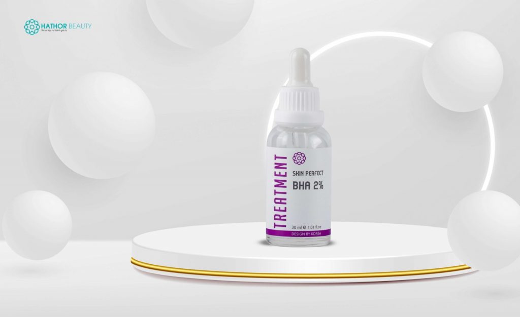Serum chăm sóc da da dầu, da mụn, lỗ chân lông to SKIN PERFECT BHA 2% - Hathor Beauty Spa 3 serum cham soc da da du da mn l chan long to skin perfect bha 2 hathor beauty spa 3
