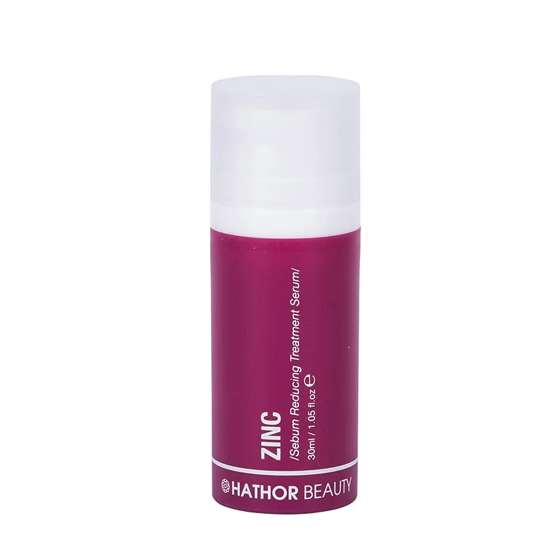 Serum Giảm dầu Ngăn ngừa mụn Thu nhỏ lỗ chân lông ZINC Sebum Reducing Treatment Serum Hathor Beauty 30ml